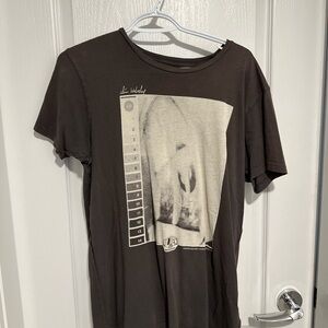 Graphic Print T-Shirt - Black